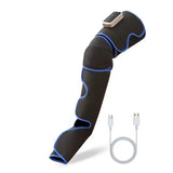 Leg Massager Air Compression with Heat Pain Relief Wrap for Circulation Boost & Muscle Recovery 3 Intensity Levels, LED Display)