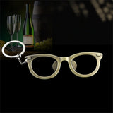 20pcs Glasses Shape Beer Bottle Opener Keychain