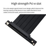 Pcie 4.0 X16 Extension Cable 200Mm 180° Flexible Pcie Connector Extension Cable