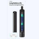 BSIDE X4A Portable Combustible Gas Detector Natural Gas Leakage Alarm Air Temperature and Humidity Detection with Storage