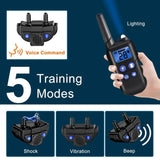 Hot Sale Dog Shock Collar Dog Training Collar with Walkie-Talkie, Long Distance Dog Collar with Remote Control, 5 Training Modes