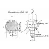 Multi-Directional CNC Automatic Tool Setter CNC Machine Tool Horizontal Cutting Tool Breakage Detection TS27R Tool Setter
