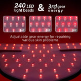 Neck Red Light Therapy Equipments Womens LED Necks Beauty Device LED Skincare Facials Equipment Electric Beauty Instrument