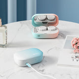 Intelligent Ultrasonic Cleaner Contact Lens Cleaning Machine Colored Lens Case 48000Hz Vibration Frequency for Lens Care