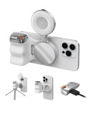Telesin Magnetic Phone Camera Grip with Wireless Shutter Button Remote for IPhone17 16 15 14 Pro Max Vlog Video Photography