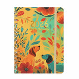 New A5 2026 Planner Jan.2026 - Dec.2026 Agenda Calendar 2026 Monthly Tabs Weekly and Monthly Coil Notebook