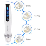 Professional Nano Bio Pen Q2 Wireless Derma Pen Microneedling Pen Needles Skin Care With 2PCS 25Pin Mesotherapy Beauty Machine