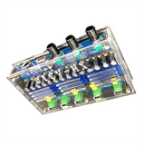 XH-A310 Bluetooth 5.0 Amplifier Board TPA3116D2 4 Channel Digital Power Audio AMP Dual Bass Subwoofer Home Theater