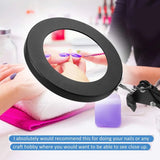 10X Real Glass Magnifier Table Lamp and Clip-On LED Illuminated Magnifier for Soldering Iron Repair Read Crafts Close-Up Work