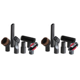12 Pcs Universal Vacuum Cleaner Brush Nozzle Home Dusting Crevice Stair Tool Kit For 32Mm 35Mm Vacuum Cleaner