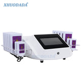 Newest 14 Pads Lipo Body Weight Loss Shaping Slimming Fat Machine Reduce Cellulite/Diode Lipolaser Beauty Equipment For Home Use