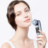 Portable Beauty Device Microcurrents Vibration Massager Ultrasound Face Lifting Machine Physiotherapy Home Use Beauty Devices