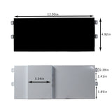 12.3 inch 2400x900 2K IPS USB Type C LCD Monitor For D31 PC Case