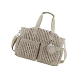 New Practical Multifunctional Travel Bag Insulated Compartment Quilted Design for Outings
