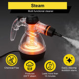 Handheld Steam Cleaner For Home, 9 Pcs Steam Cleaner Kit With Automatic Steam Switch, Steamer For Kitchen Use