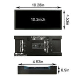 1920x720 10.3in Touch LCD Monitor Mini H/D USB-C For DIY Second Display