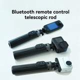 Mini Selfie Stick With Wireless Remote Control Extension Pole For Insta360 X5/X4 X3/Gopro 13 12 Action Camera For Phone