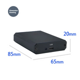 TDA1305T Hifi USB Audio Decoder Card - Mobile OTG PCM2706, 20-20KHZ, Type-C Input & Dual AUX Outputs