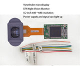 LCD020 Night Vision Device Display Screen 0.2-inch 640 * 480 Mini Micro Display Screen AV Driver With Module Eyepiece