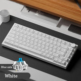 New AK820 Gaming Keyboard 82-Key RGB Backlit Mechanical Keyboard With Knob Mechanical Keys Wired Keyboard Office
