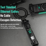 MASTFUYI Digital Cable Finder Adjustable Sensitivity Tracker Network Wire Tracker for RJ45 RJ11 POE Detection Continuity Test