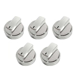 5Pcs/Set Stainless Steel Oven Stove Knobs AEZ73453509 Replacement Parts For LG Gas Range Burner Oven Accessories AEZ72909008
