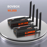 BOVBOX WL009 250m Wireless Video Transmission System HDMI Extender Wireless Display Adapter for Camera Live Streaming PC To TV