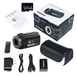4K HD 48MP WIFI Action Digital Cameras Anti-Shake Monoculars Camcorder 16X Zoom DV Recorder Camera with Rotation Screen