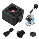 HY-500B 5MP Digital Microscope Camera CMOS USB Electronic Eyepiece High Resolution Microscope High Speed Industrial Camera