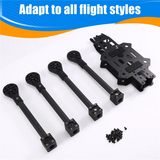 B27B 13-Inch FPV Racing Drone Frame Carbon Fiber Quadcopter FPV Freestyle Frame For Enhanced Flight Stability & Performance