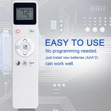 A/C UYKQ-100B For BLACK+ DECKER UYKQ-100B Remote Control Replacement For Air Conditioner