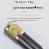 BM800 Condenser Microphone Kit Computer Sound Card Mobile Phone Audio Mixer Streaming Headset Microphone Studio Recording