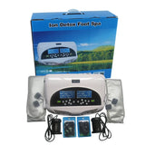 Dual Ionic Detox Foot Bath SPA System Feet Electric Massager LCD Display Cell Detoxification Machine with Two Arrays and Belts