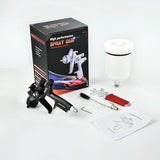 Varnishes and Primer HVLP SPRAY GUN Gravity Feed 1.3/1.7mm Nozzle Air Paint Spray Gun With Wash-Free Cup