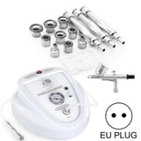 Diamond Microdermabrasion Machine Suction Power with airbrush gun Professional Dermabrasion Home Use Facial Skin Care Machine