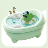 Cartoon Air Humidifier Colourful Lighting 340ML Mini Bathtub Shape Diffuser Kids Toy Cute Duck Humidifiers Cars Desktop Silent