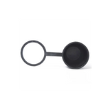 Black Tow Bar Ball Push-in Type Cover Cap Car Hitch Towball Trailer Protection Cap EIG88 Suitable for RV Trailer