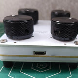 4 Knob Mini MIDI Controller USB-C Portable MIDI Mixer with Custom CC Messages Volume Control for Music Studio DAW