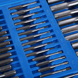 Tap Tapping Tool set M2‑ Screw Nut Thread Taps Dies With Wrench Handle Heavy Duty Hand Tool Kit Tap Holder Thread