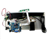 12.3" Lq123k3lg01 1280x480 Lcd Screen Bar Lcd Touch Display Vga Av1 Av2 Reversing Board And Lvds Lcd Display Screen