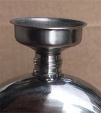 100pcs Stainless Steel Mini Hip Flask Funnel Wine Pot Filler for Flasks Bottles