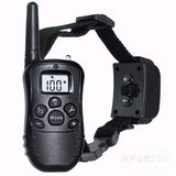Rechargeable Remote Dog Training Collar 100 Levels of Shock And Vibration with Beep And Light Functions for Obedience Training