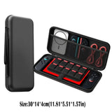 PU Material Storage Bag Waterproof EVA Carrying Case Hard Shell Shockproof Protective Storage Hand Bag for Switch 2 Travel Use