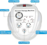 Breast Enhancement Vacuum Therapy Machine BBL Enlarge for and Butt Lifting with 21cm Cups 3 Pairs of Cups and 3 Pumps Cupping