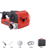 Electric putty wall machine, white gray electric wall brush, dust-free exfoliating shovel