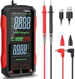 Tooltop Smart True RMS Digital Multimeter 4.8" Large Screen AutoRange AC DC Capacitance Ohm Hz Diode Live Check USB Repair Tools