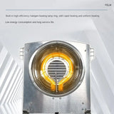Automatic Halogen Heating Moisture Analyzer 50g/0.005 100g/0.005 Rapid Tester Tea Grain Feed Corn Plastic - Accurate 13% Range