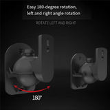 6 Sets Soundbar Speaker Mount Brackets, Wall Rack Audio Stand For Surround Sound
