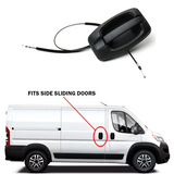 New Side Sliding Door Handle & Cable Assy Accessories 5RK14JXWAB For Dodge Ram Promaster 1500 2500 3500