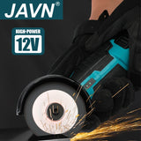12V Angle Grinder 10000RPM Electric Polishing Grinding Machine Mini Cordless Lithium Battery Power Tool Kit Polisher DIY